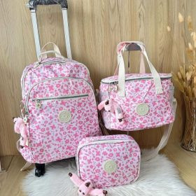 kit Mochila de Rodinha 360 graus Escolar