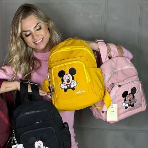 Mochilete média acompanha chaveiro