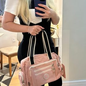 Bolsa Ombro G espaço ideal dia a dia acompanha bolsinha porta moeda
