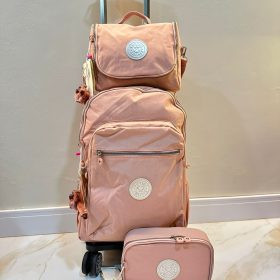 Kit Escolar com Mochila de Rodinhas 360º + Lancheira + Estojo – Conjunto Infantil