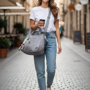 Bolsa Feminina de Ombro com Alça Transversal Ajustável – Versátil para o Dia a Dia