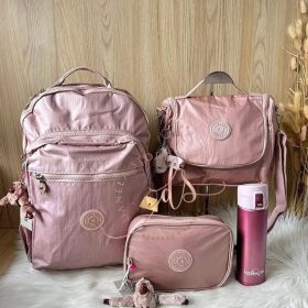 Kit Escolar (Mochila + Lancheira + estojo+ Garrafa)